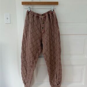 Free People One Betty Quilted Pants